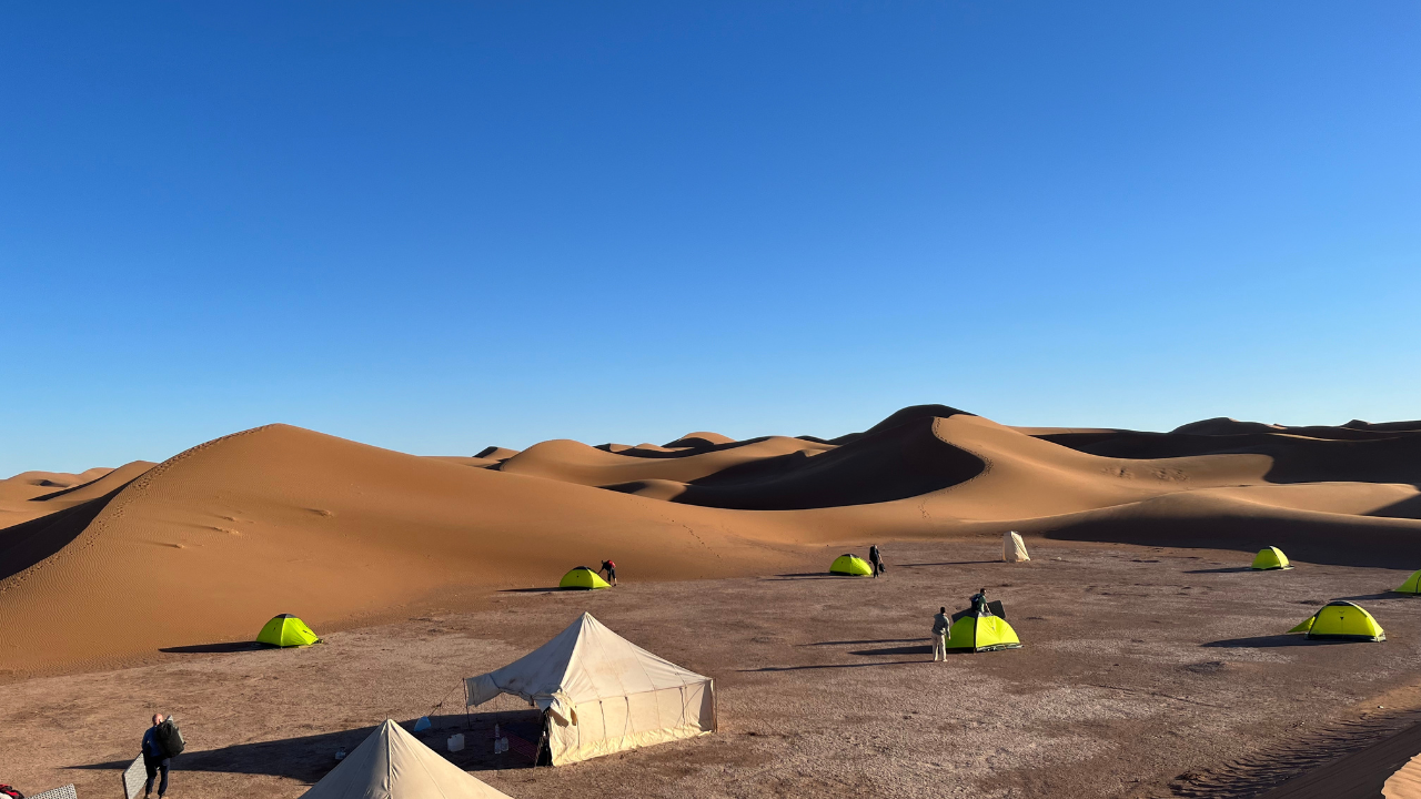 Sahara Trekking kamp cover