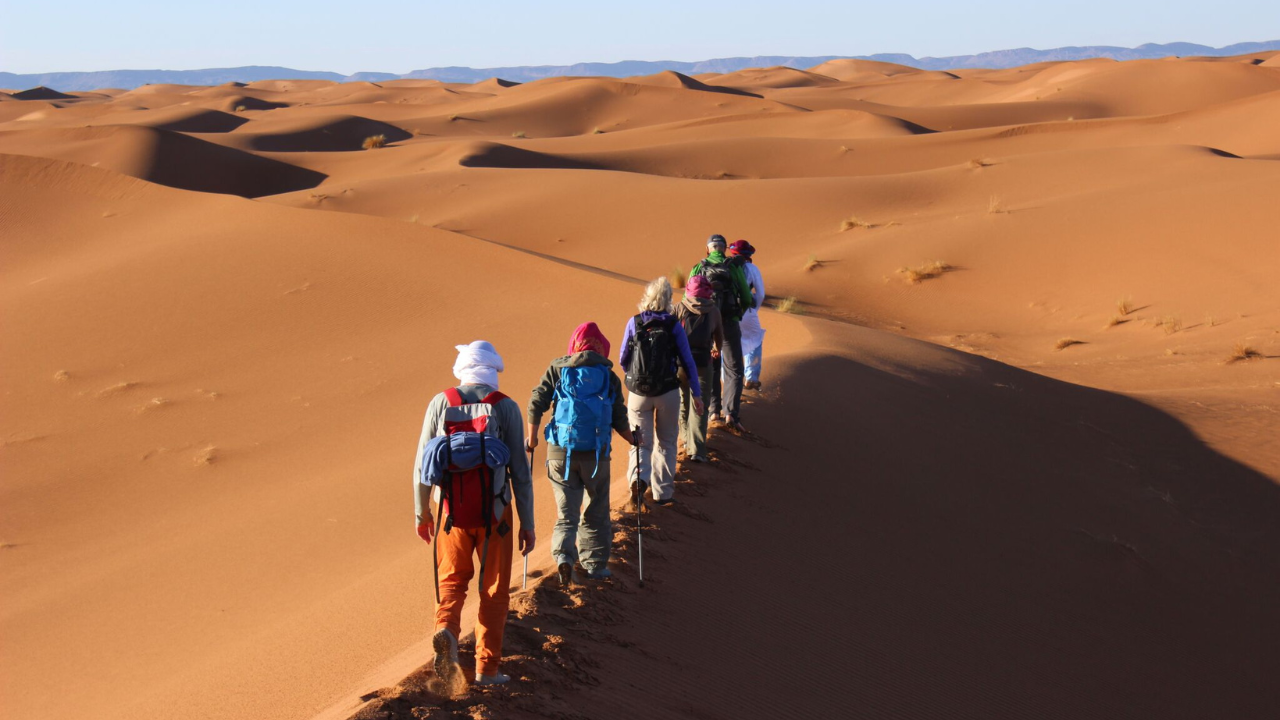 Wüstentrekking Marokko Erg Zher - Erg Smer