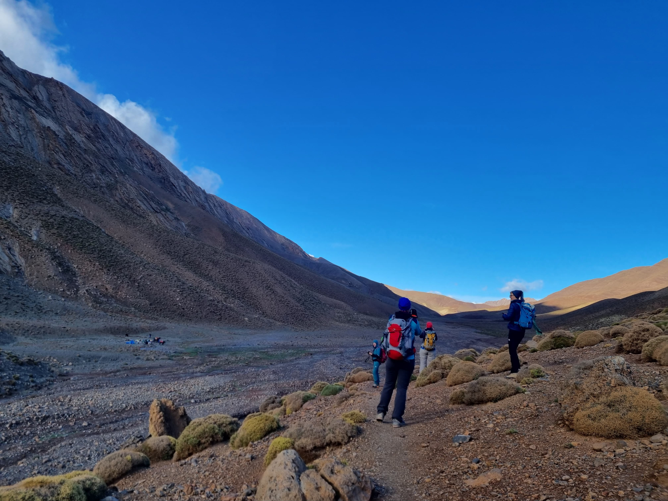 Oulilimt Trekking in Marokko