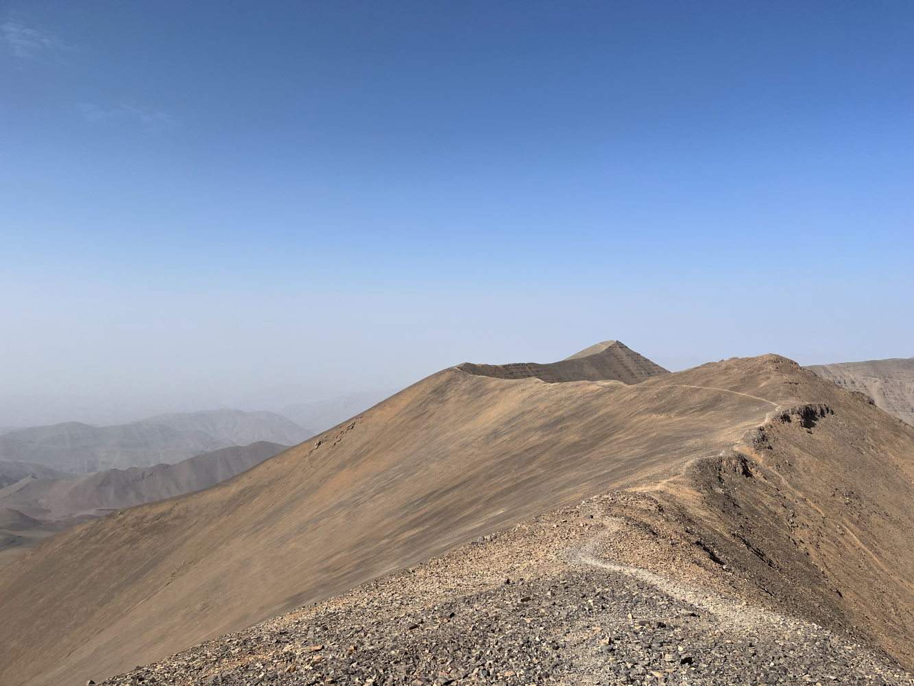 auf dem mgoun 4068 m Marokko